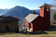 Anello del MONTE SAN MARTINO, sentinella della città di Lecco, l’11 gennaio 2020- FOTOGALLERY